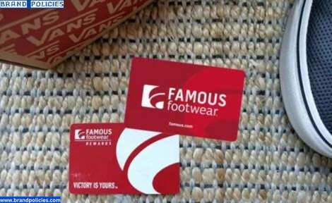 Famous Footwear return policy on Credit Card
