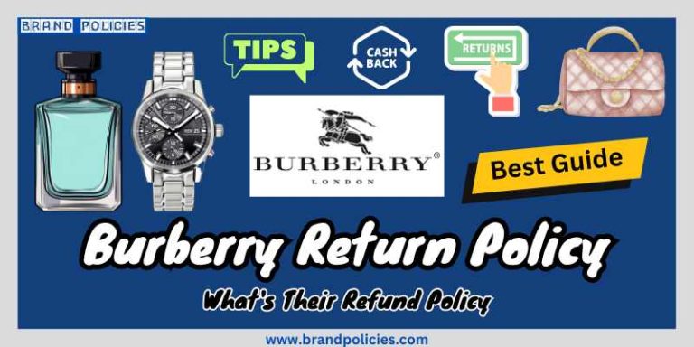 What is burberry return policy
