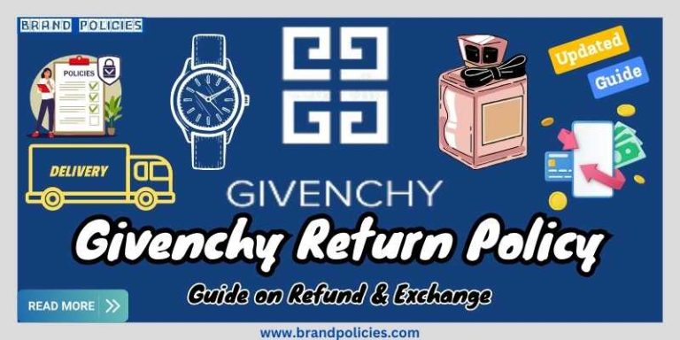 Givenchy return and refund policy guide