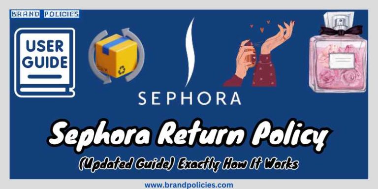 Sephora easy return updated