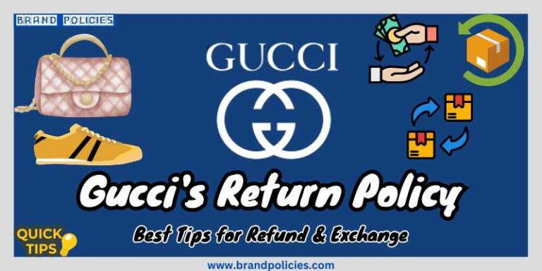 Gucci return and Refund policy best guide