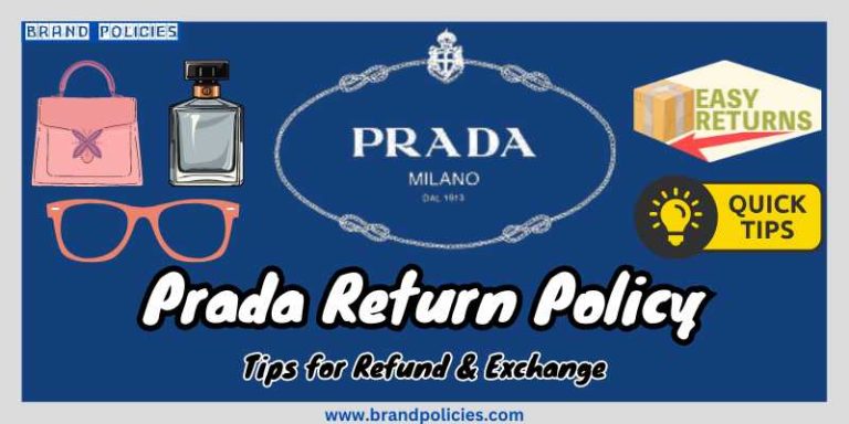 Prada Best Returns and refund Policy