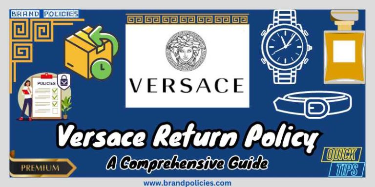 Versace's return policy guide