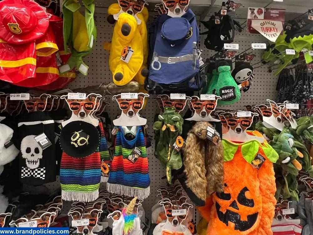 Party City Halloween policy 