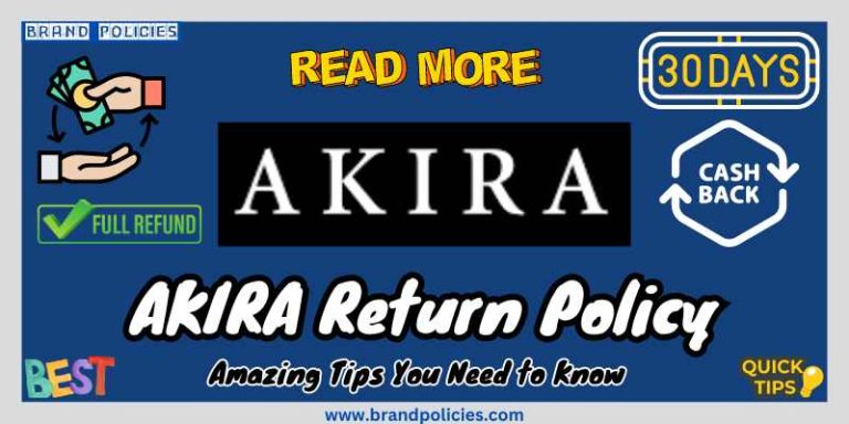 Akira return policy updated with tips and tricks