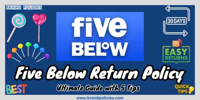 Five Below return policy updated guide with tips