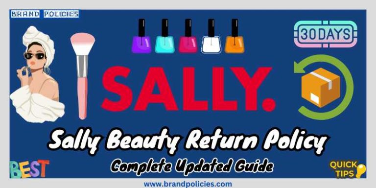 Sally's beauty supply return policy