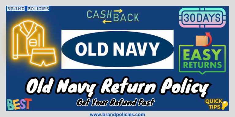 Old navy return policy complete guide in steps