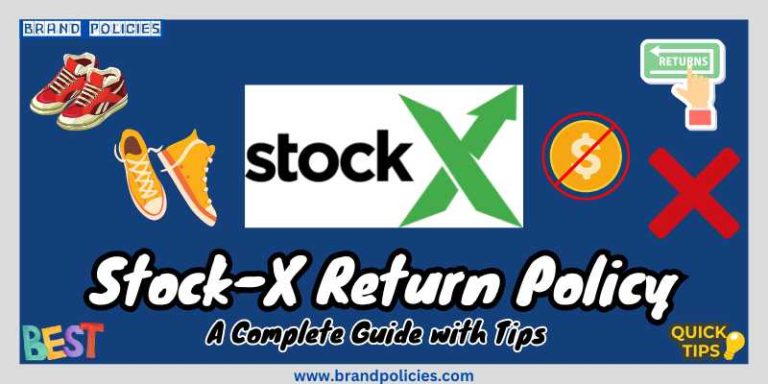 stockX return policy guide step by step