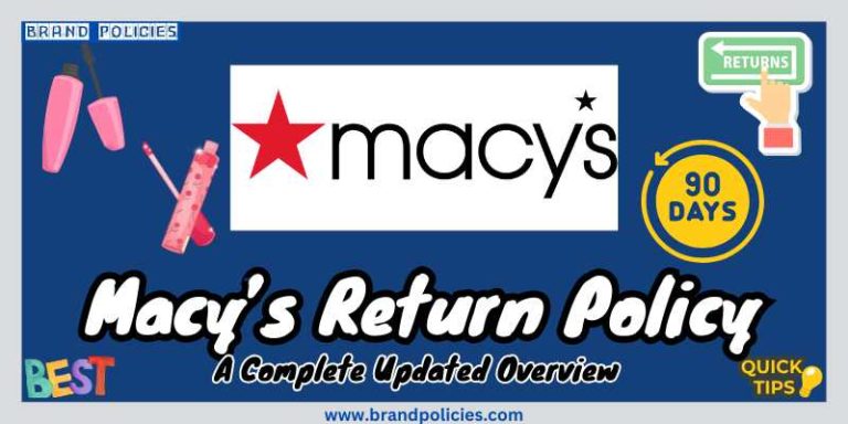 Macy's return Policy